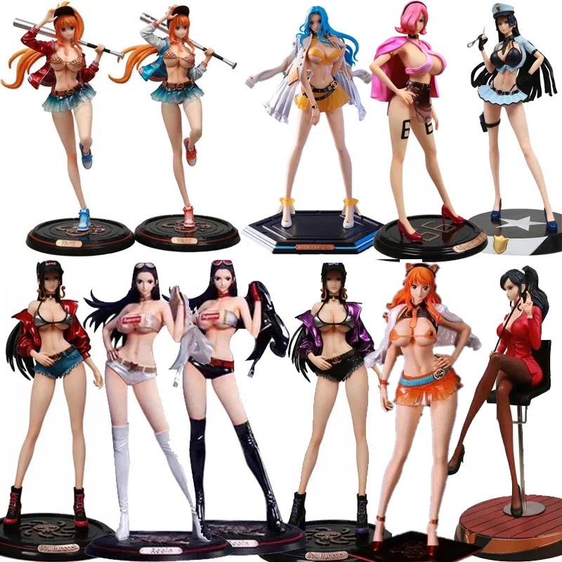 Экшн-фигурки из аниме One Piece коллекция игрушек японская группа Hancock Nico нами и Робин