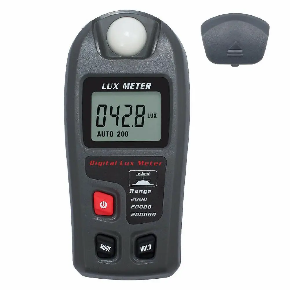 Digital Illumination Meter Portable meter measure Light Intensity Measure Instrument Luminometer High Precision 0.1-200.000lux