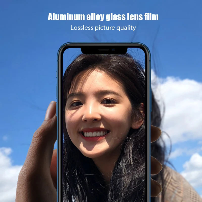 

Aluminum Alloy Glass Len Film Protective Glass for iPhone XR High Hardness Camera Protector for iPhone XR