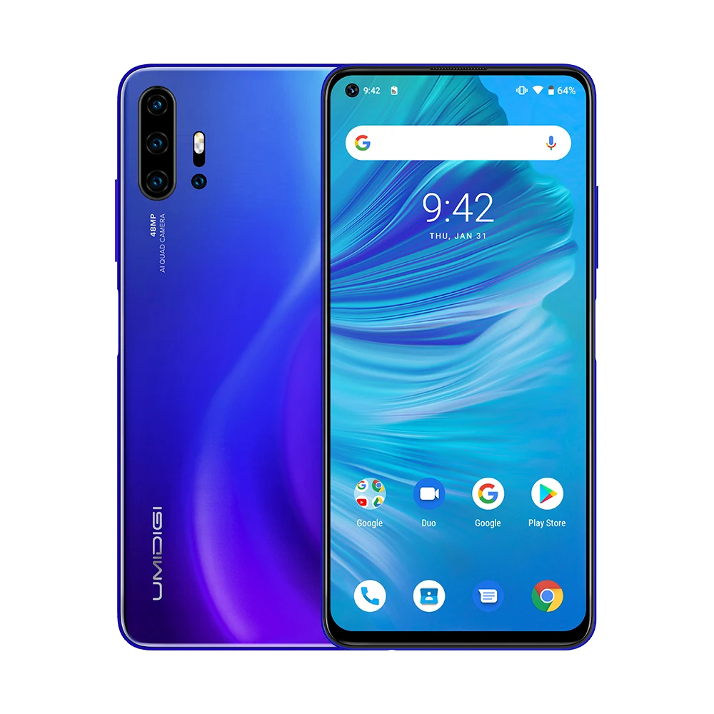 Глобальная версия смартфона UMIDIGI F2 Android 10 4G мобильный телефон 48 мегапиксельная AI