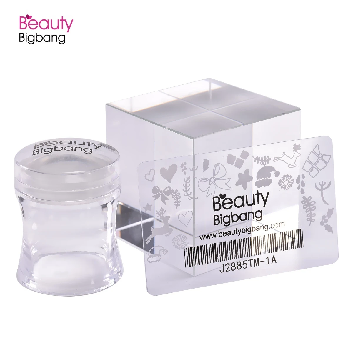 Наборы для стемпинга BeautyBigBang пластиковая силиконовая головка скребок дизайна