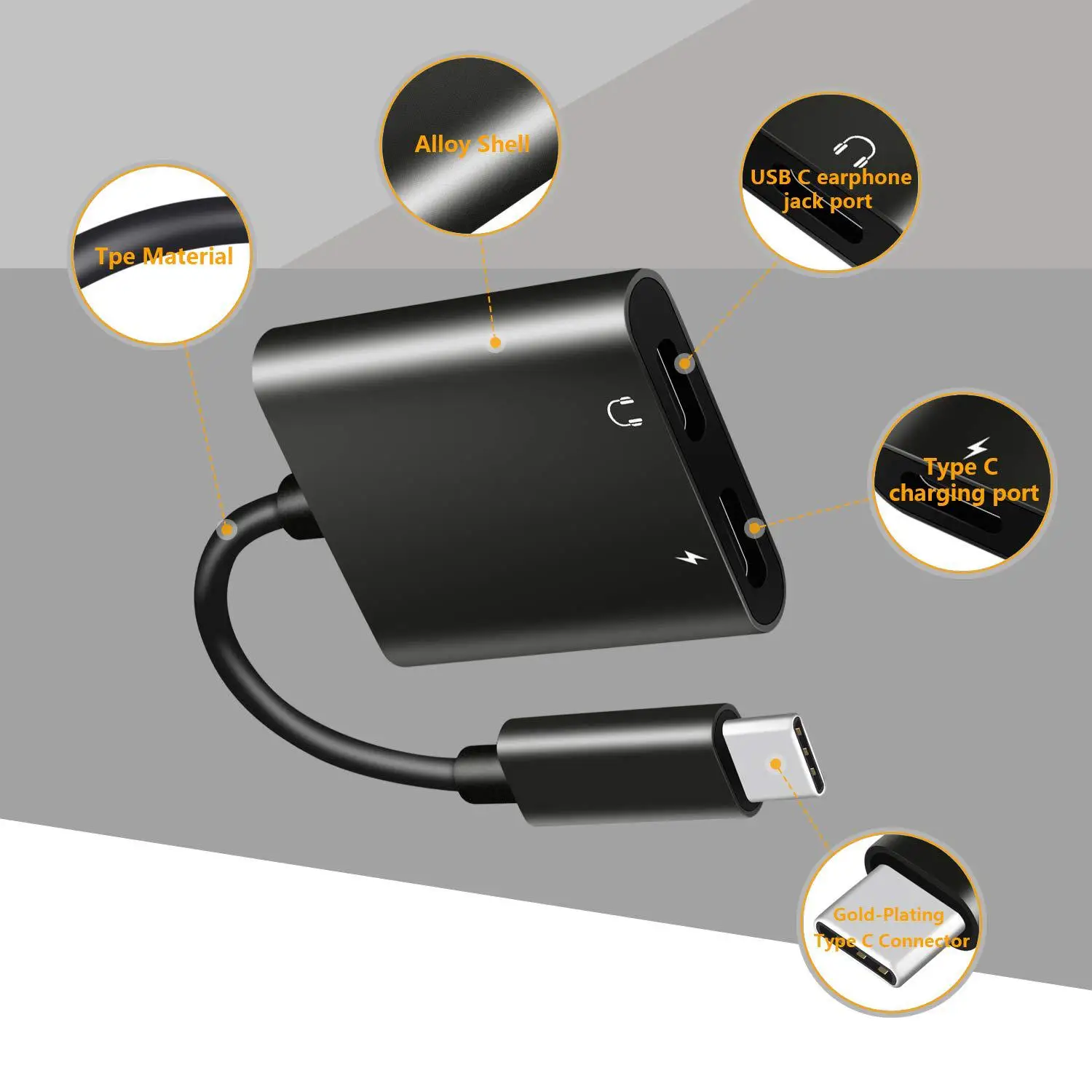 Конвертер USBC USB C типа к 3 0/HDMI/type Женский адаптер зарядного устройства для Apple Macbook и