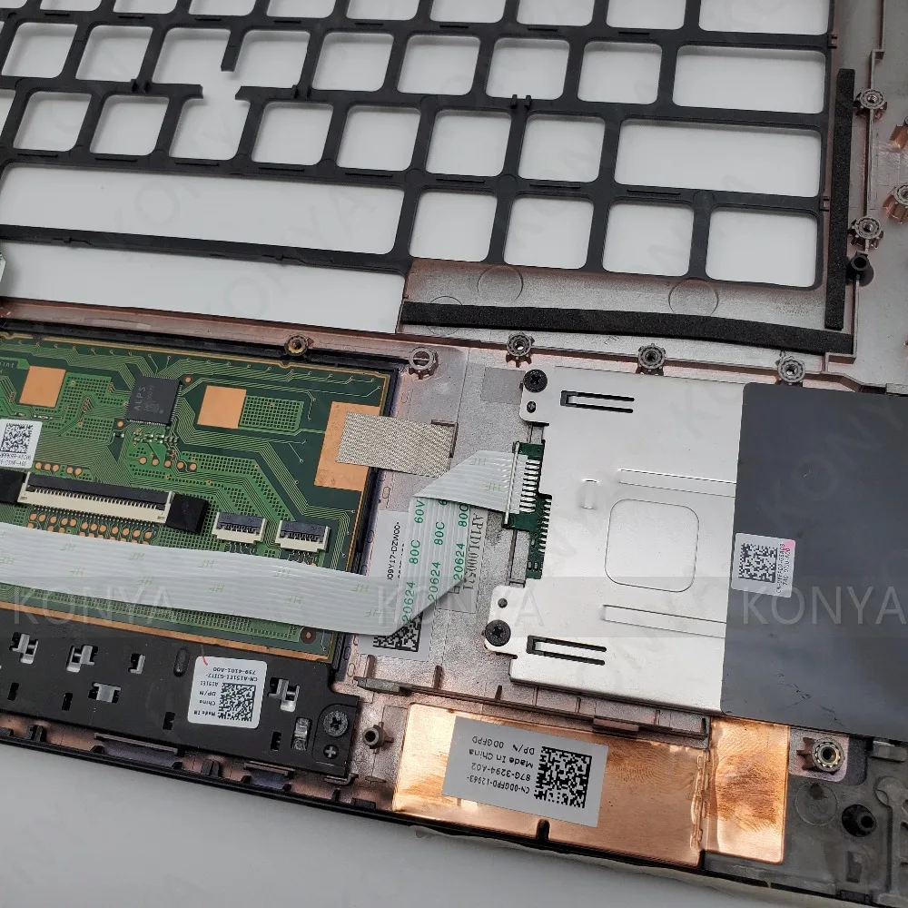 Верхний чехол для Dell Latitude E7470 plamest с тачпадом 09Y17 DGFPD XFY7W TWX2H