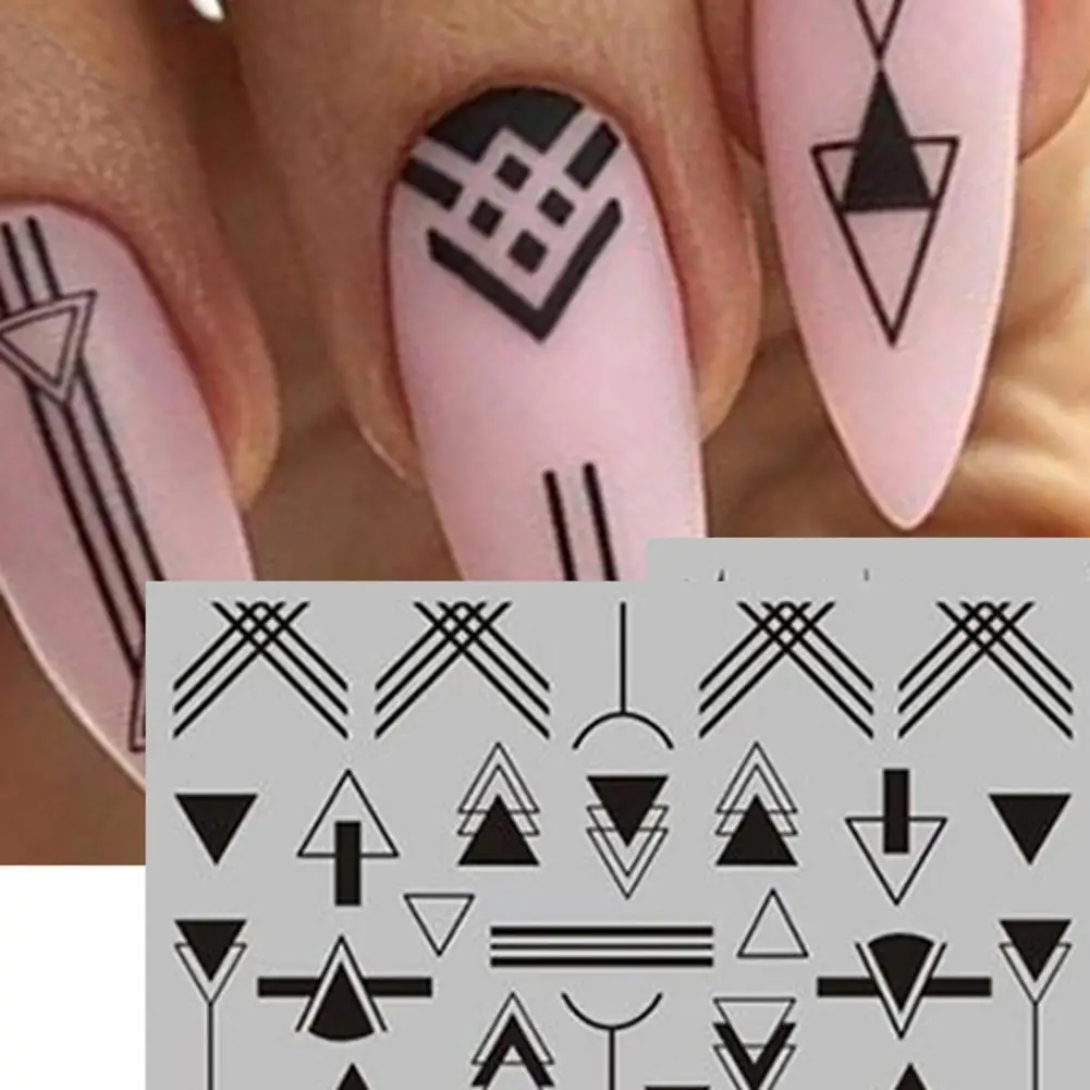 

Наклейка для ногтей самоклеящаяся стойкая многофункциональная абстрактная Дамская маска авокадо цветная 3D наклейка для ногтей для девоче...