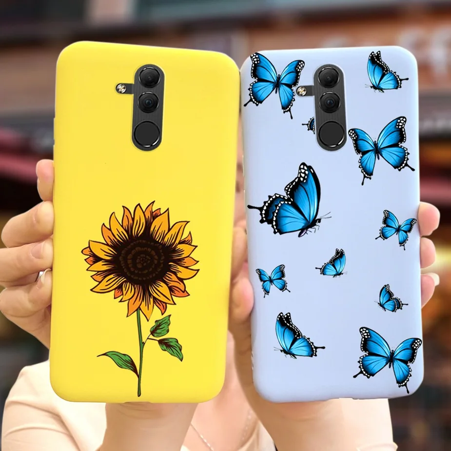 Чехол для Huawei Mate 20 Lite 6 3 дюйма мягкий силиконовый чехол-накладка чехлы телефонов