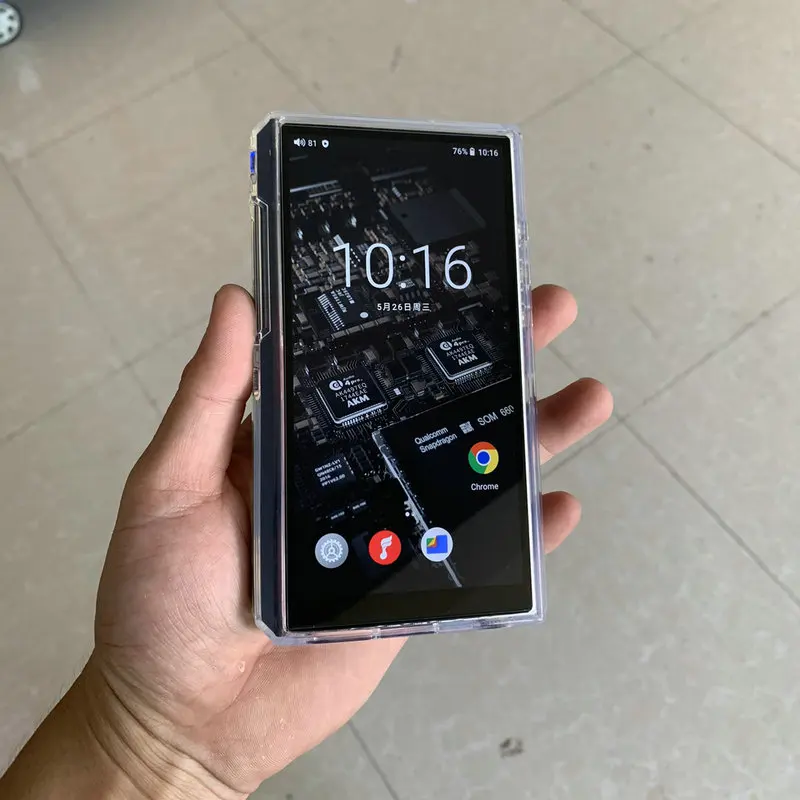 Прозрачный чехол из ТПУ для FiiO M11 Plus LTD |