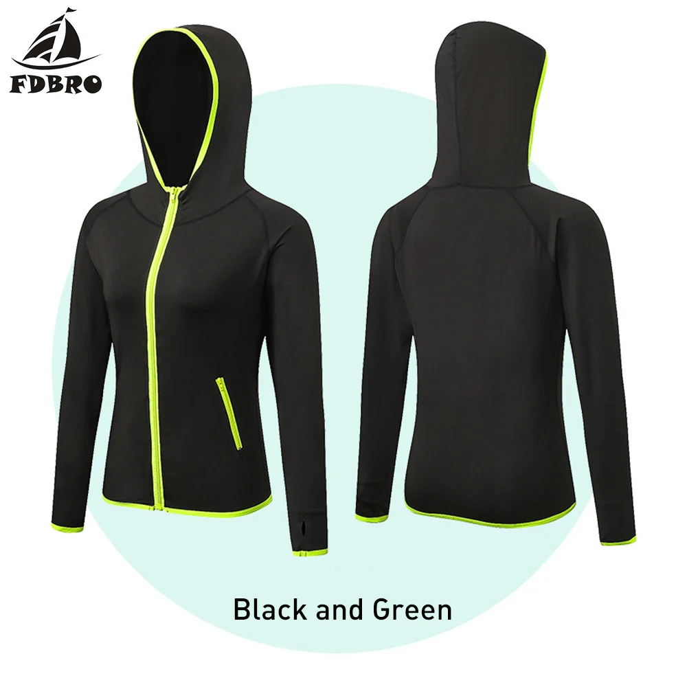 Спортивная Женская куртка на молнии FDBRO для занятий йогой фитнеса спортзала бега