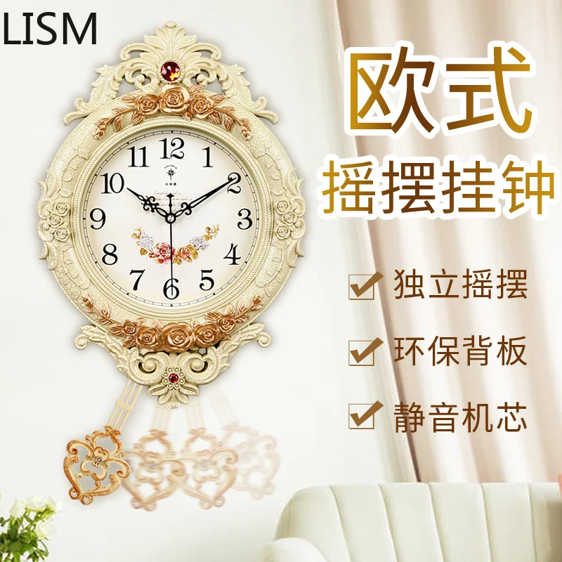 

Silent Quartz Silent Wall Clock Modern Design Nordic Luxury Colorful Home Decor Living Room Reloj De Pared Grande