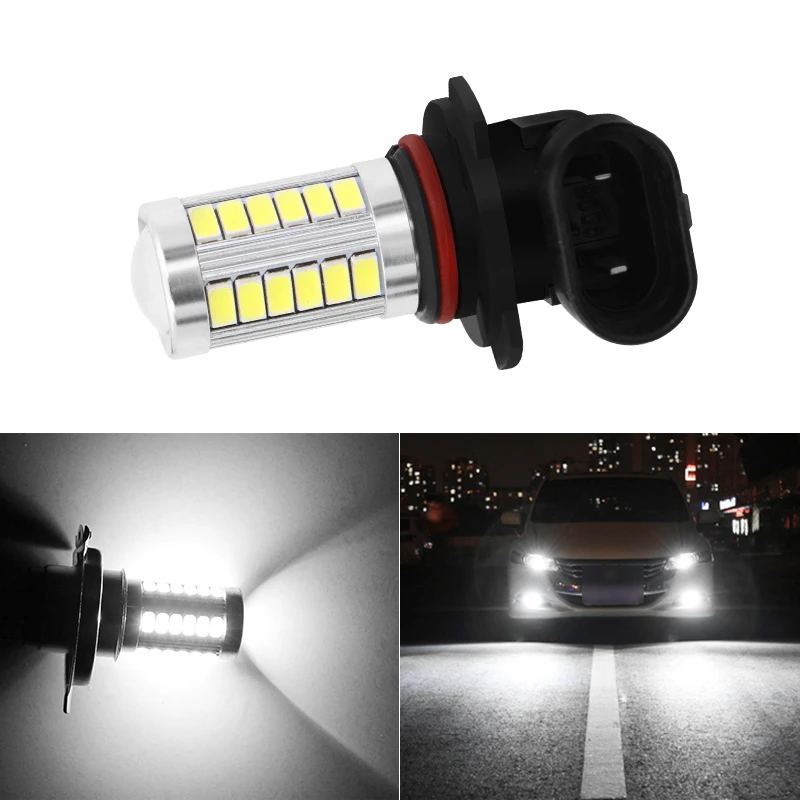 Автомобильный 9006 HB4 5630 33SMD светодиодный противотуманный светильник лампа