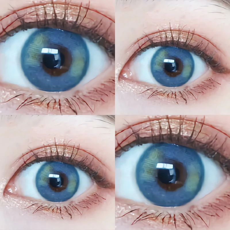 

1Pair(2pcs) NAKED Series Eyes Color Contact Lenses Beauty Natural Makeup Contacts Beautiful pupil prescription Fashion Lens