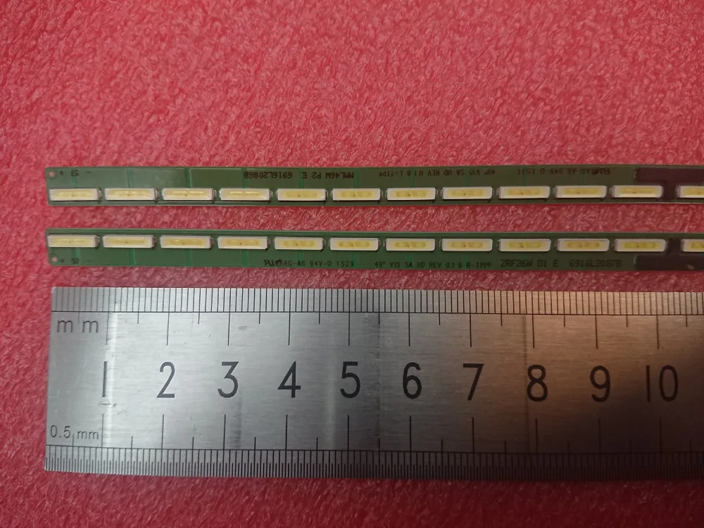 Светодиодная лента для подсветки LG 49UF850V 49UF8507 6916L2086B 6916L2087B 6922L-0163A 49 V15 SA UD новинка 2
