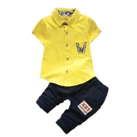 new summer children fashion clothes baby boys girls letter shirt shorts 2pcssets kids infant casual clothing toddler sportswear