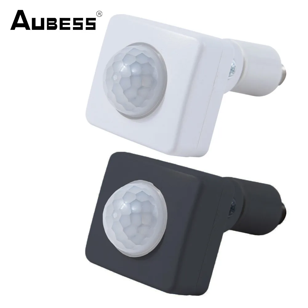 

Mini Human Body Infrared Sensor Adjustable PIR Switch Infrared Alarm Motion Sensor Detector Apple Sensor Security Alarm Black