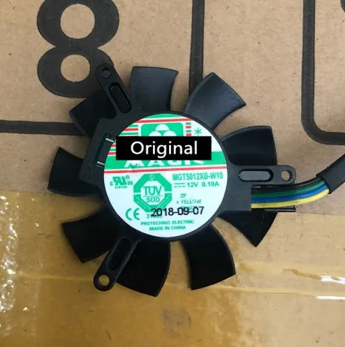 Оригинал, 100% рабочий для Φ 1 DC 12V 0.9A 4-проводной 50x50x10 мм, вентилятор охлаждения сервера