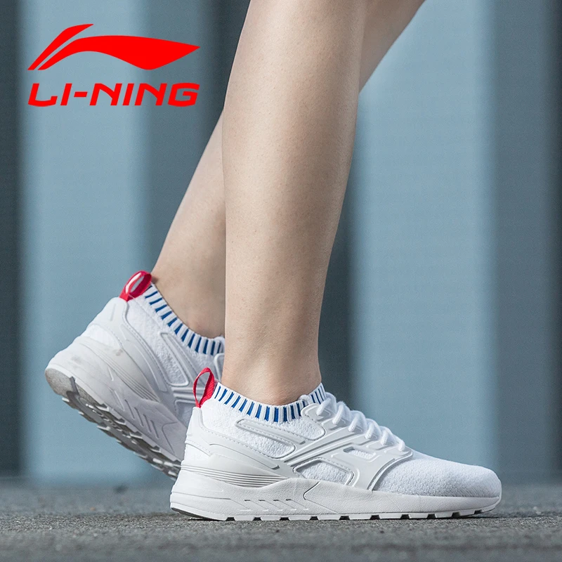 Li-Ning/хит 2000 года; Женская прогулочная обувь; удобные кроссовки для фитнеса; спортивная обувь с поддерживающей подошвой; AGLN006 SJFM18