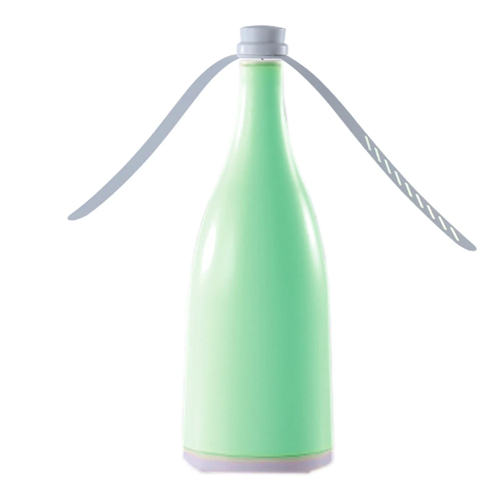 

Repellent Fan Color Light Mosquito Insect Bottle Shape Repellent USB Charging Flycatcher Desktop Device for Home Outdoor