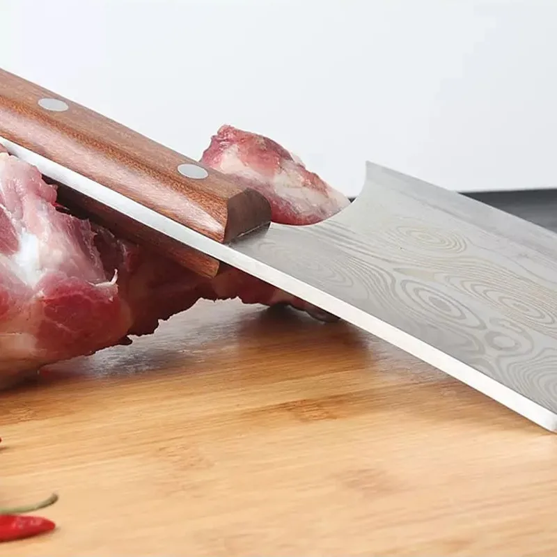 Высококачественный кованый нож ручной работы из нержавеющей стали большой