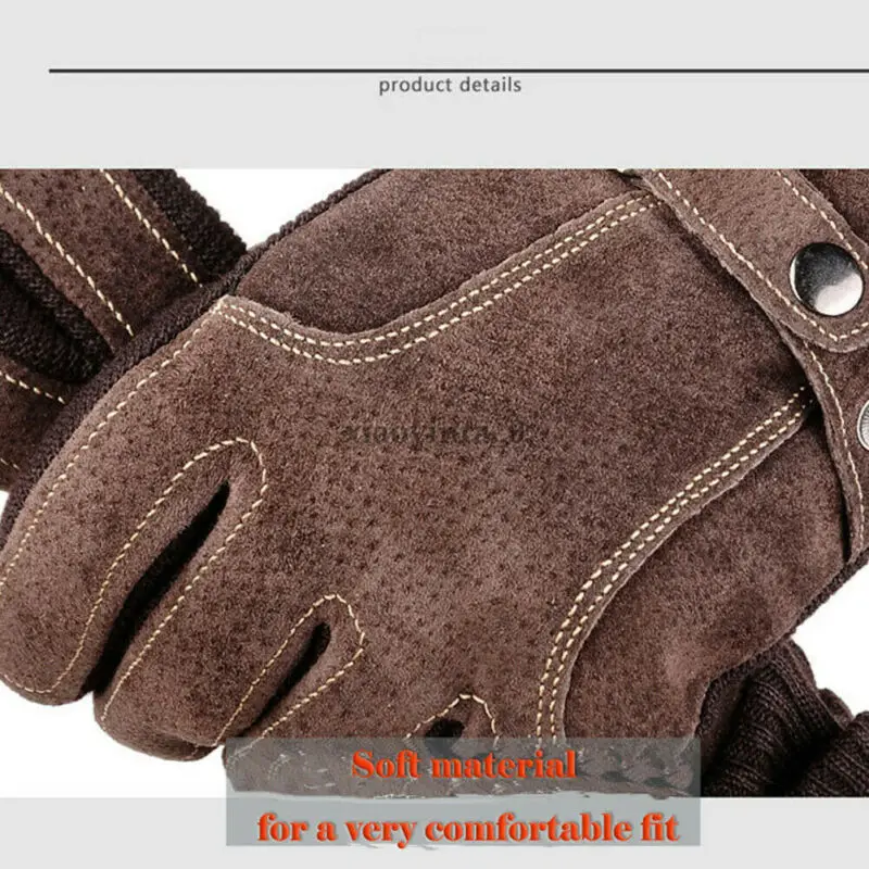 

Waterproof Men's Women Winter Bicycle Ski Warm Motorcycle Touch Driving Gloves