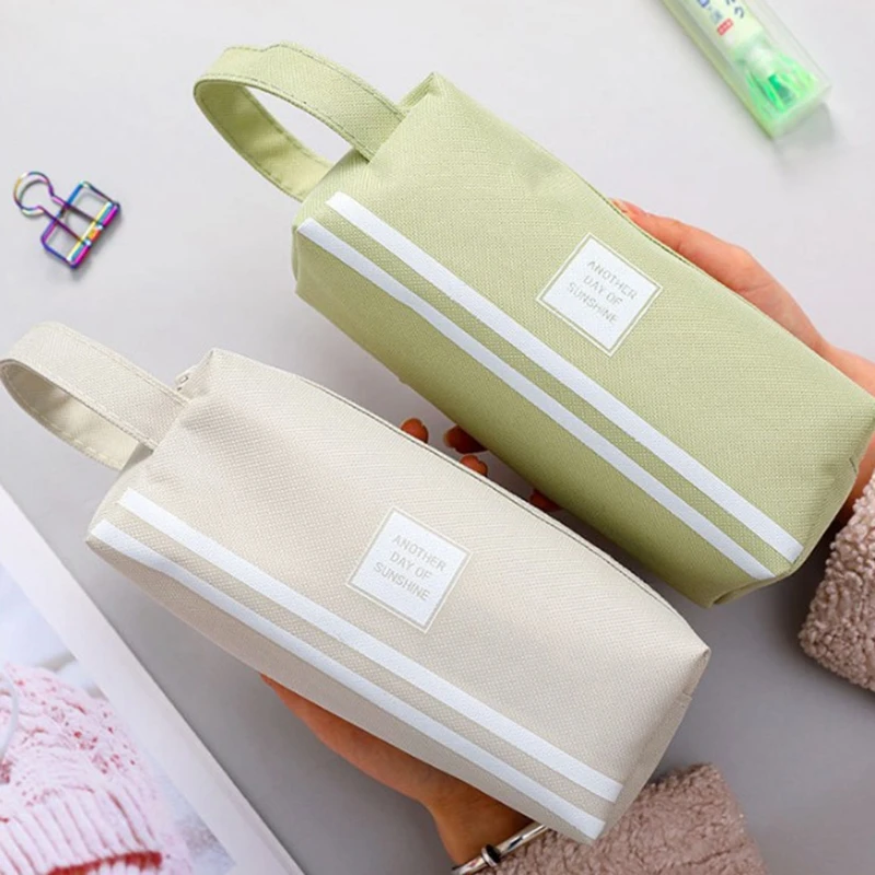 

Multifunctional Makeups Pouch Stationery Storage Bag Durable Washable for Girls