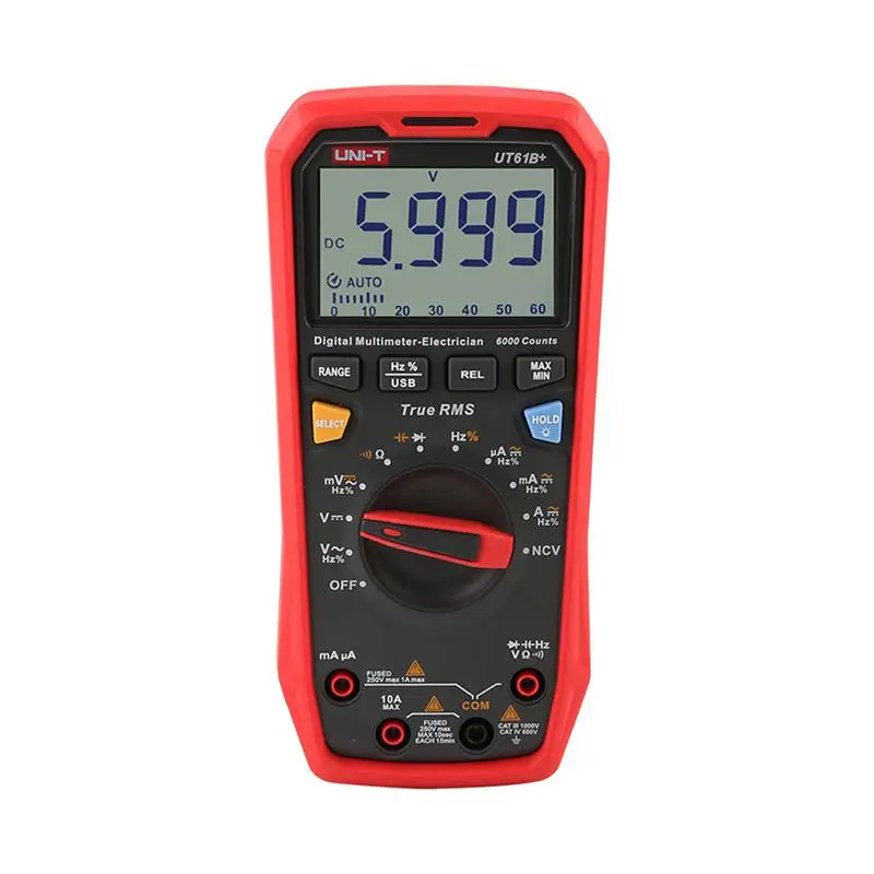 

Цифровой мультиметр, тестер UT61B + /UT61E +/UT61D + испытательное оборудование, тестер емкости и сопротивления переменного/постоянного тока