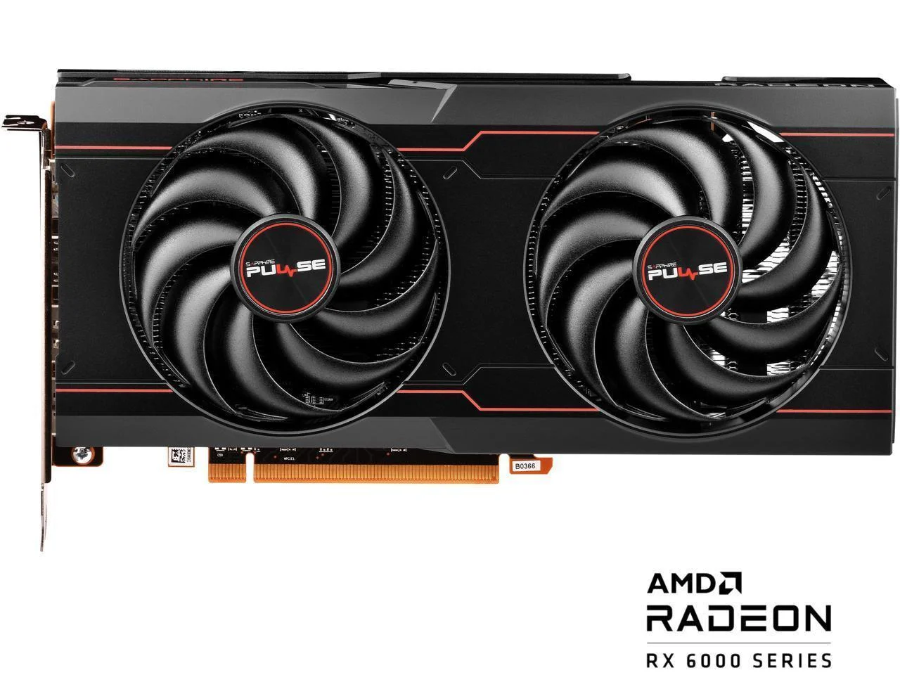 Игровая компьютерная Видеокарта Sapphire RX6600XT 8G D6 Platinum Edition для