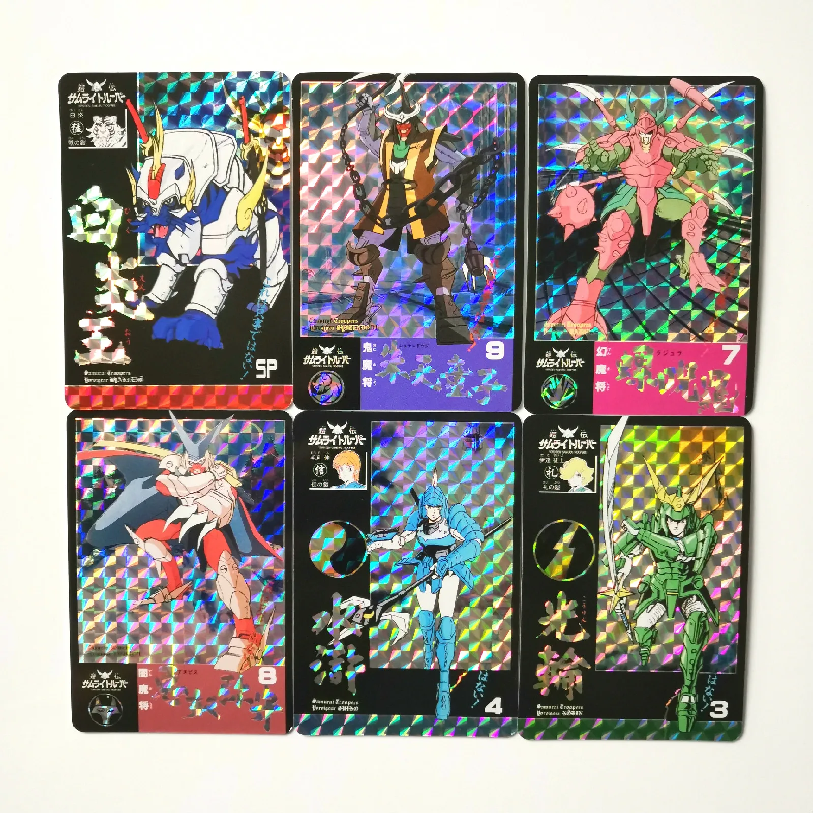 11 шт./компл. TOYCARD YoroiDen самурая десант Ronin Игрушки Воины хобби Коллекционные вещи