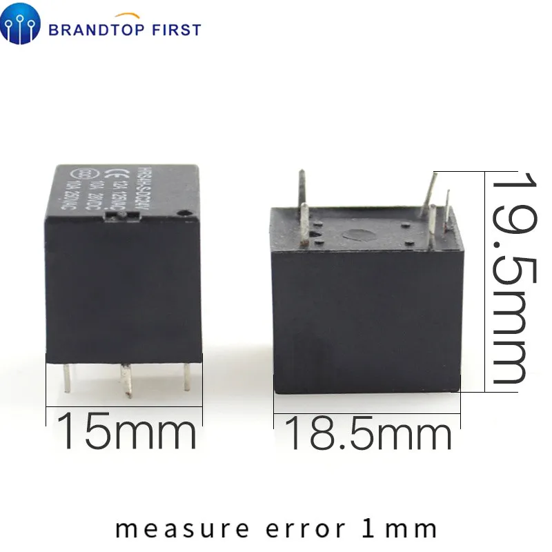Реле HRS4H S DC9V DC12V C 5PIN 10A T73|Реле| |