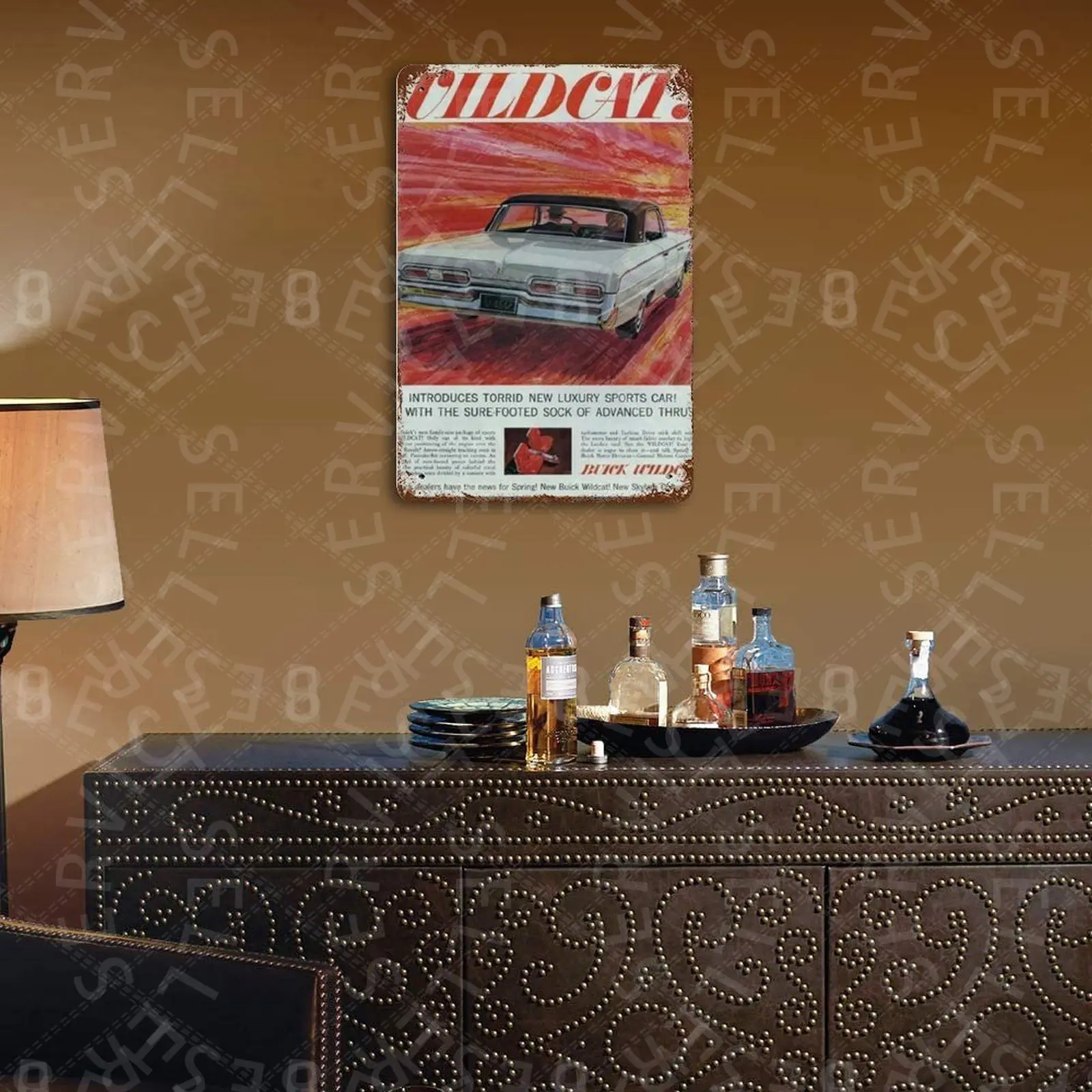 

Sports Car Tin Signs Retro Plaque Home Decor Wall Sticker Iron Art Poster Plates 20x30cm