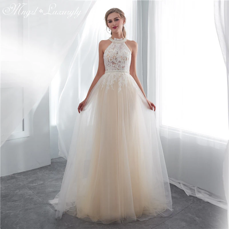 

Simple Wedding Dresses for Bride 2021 Elegant Tulle Quinceanera Dresses Brilliant Wedding Dress for Women Vestidos De Novia