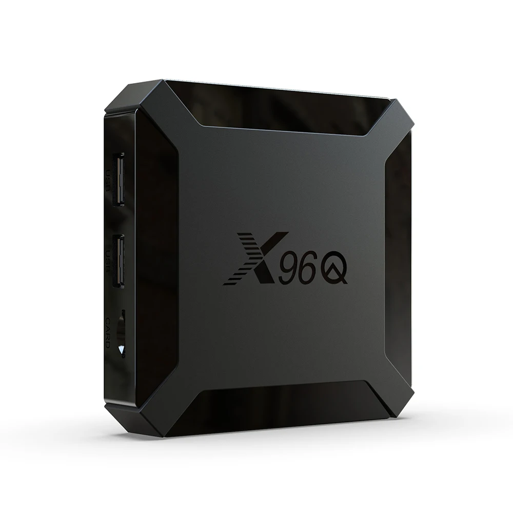 WESOPRO Android 10 TV Box X96Q с Allwinner H313 четырехъядерный процессор 1 ГБ или 2 Гб ОЗУ 8 16 ПЗУ для