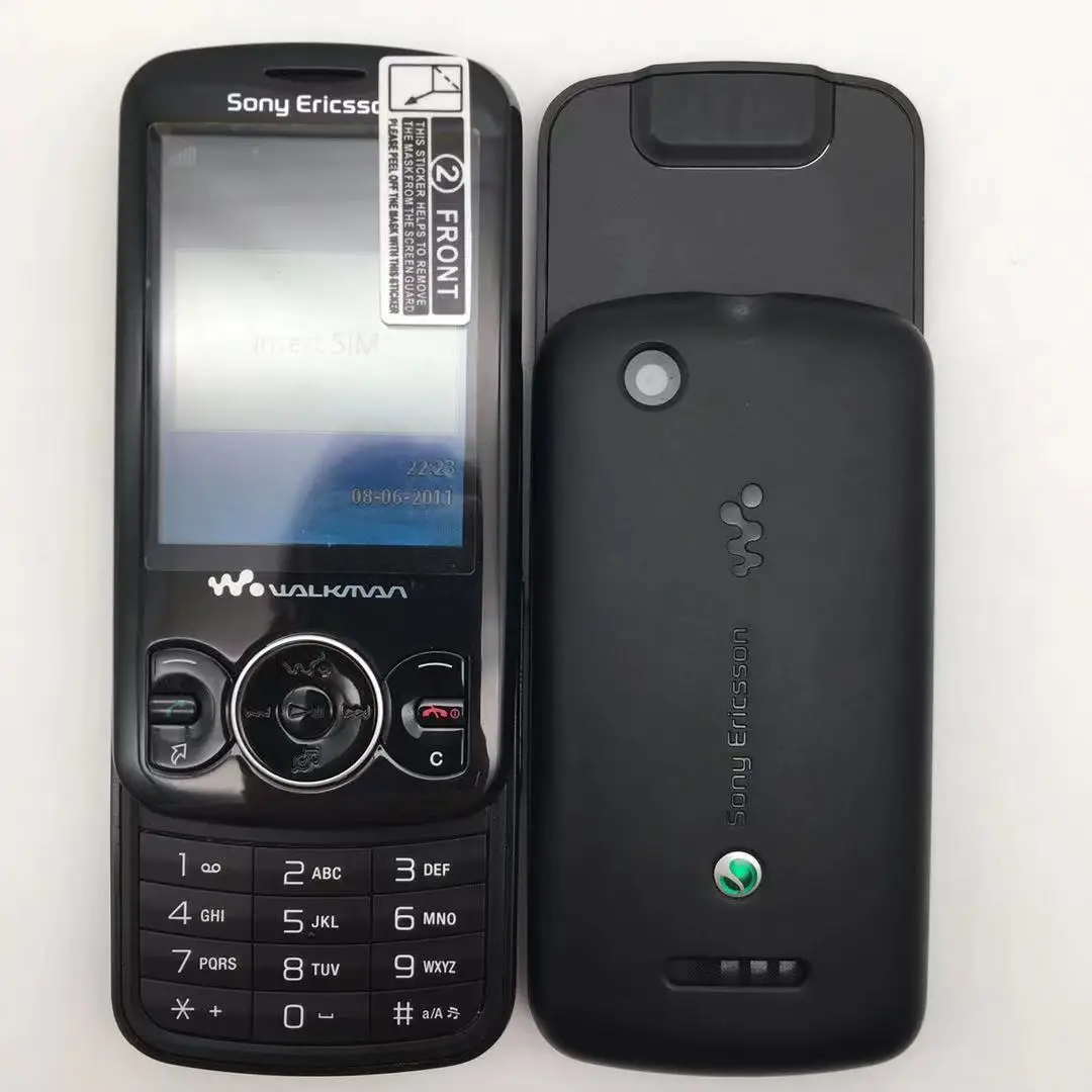 sony ericsson w100 refurbished original unlocked w100 mobile phone 2mp fm w100 cell phone free shipping free global shipping