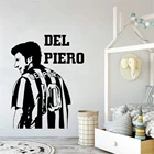 Наклейка на стену с логотипом футбольной команды Пьеро, бумажные обои для спальни, Настенный декор для комнаты мальчика PW76