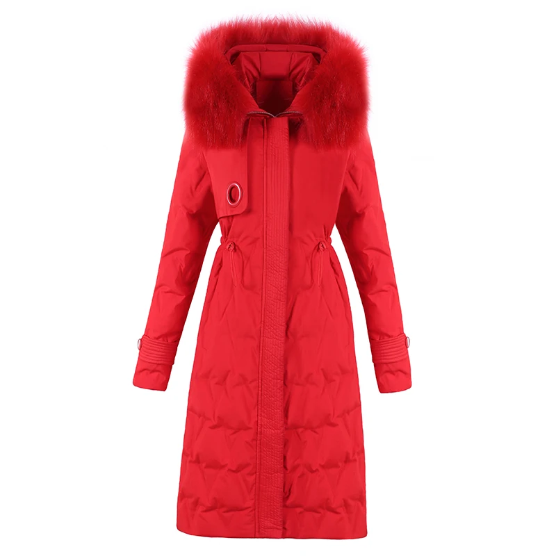 Зимняя женская длинная куртка парки 2020 офисные женские пальто с капюшоном и
