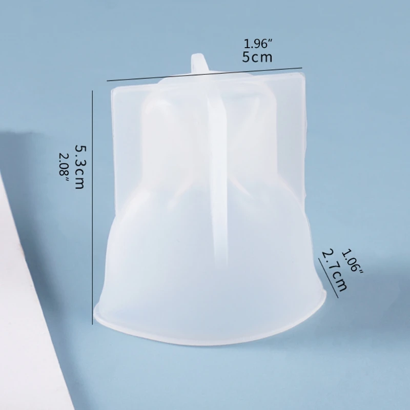 

E56A DIY Crystal Epoxy Resin Mold Purse Lucky Bag Decoration Casting Silicone Mould Crafts Jewelry Ornaments Making Tools