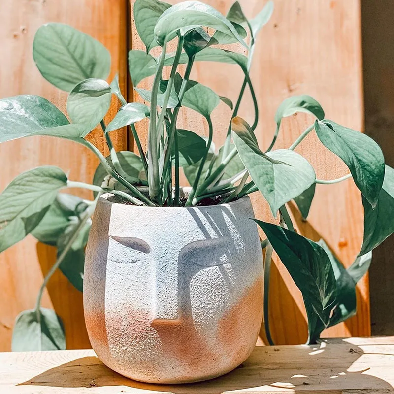 Силиконовые формы для плантаторов форма бетонных цветочных горшков креативная