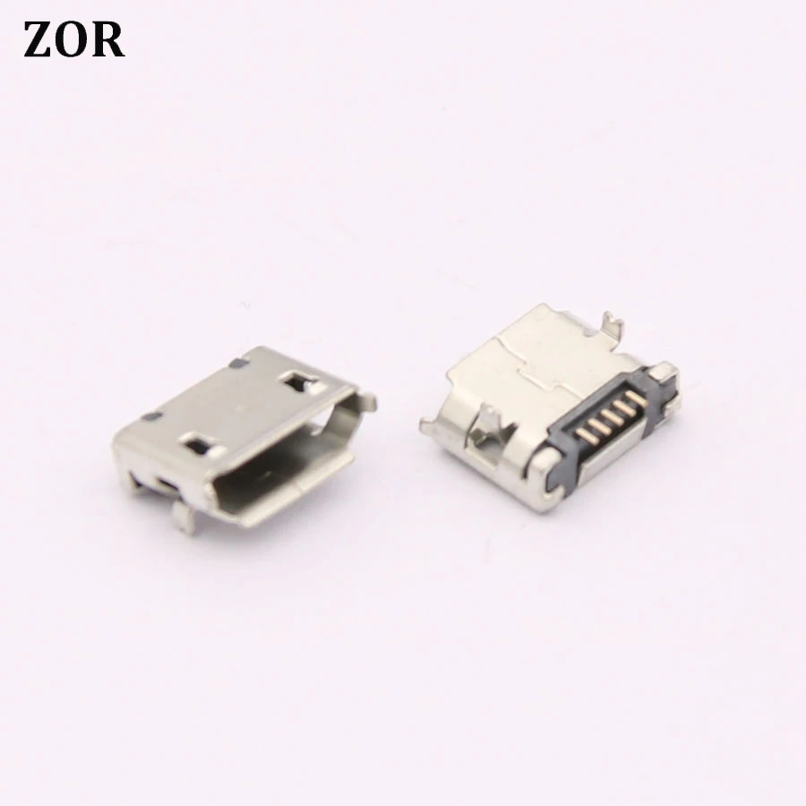 200 шт. Micro USB зарядка данных Разъем питания Порт зарядное устройство разъем для Lenovo