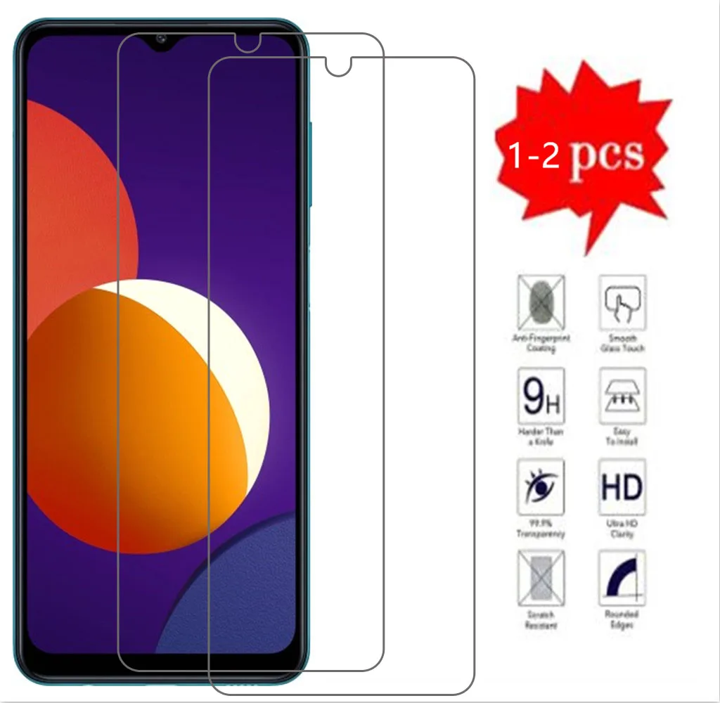 

Закаленное стекло 9H для Samsung Galaxy M12, Высококачественная Защитная пленка для экрана телефона, Защитное стекло для Samsung Galaxy M12