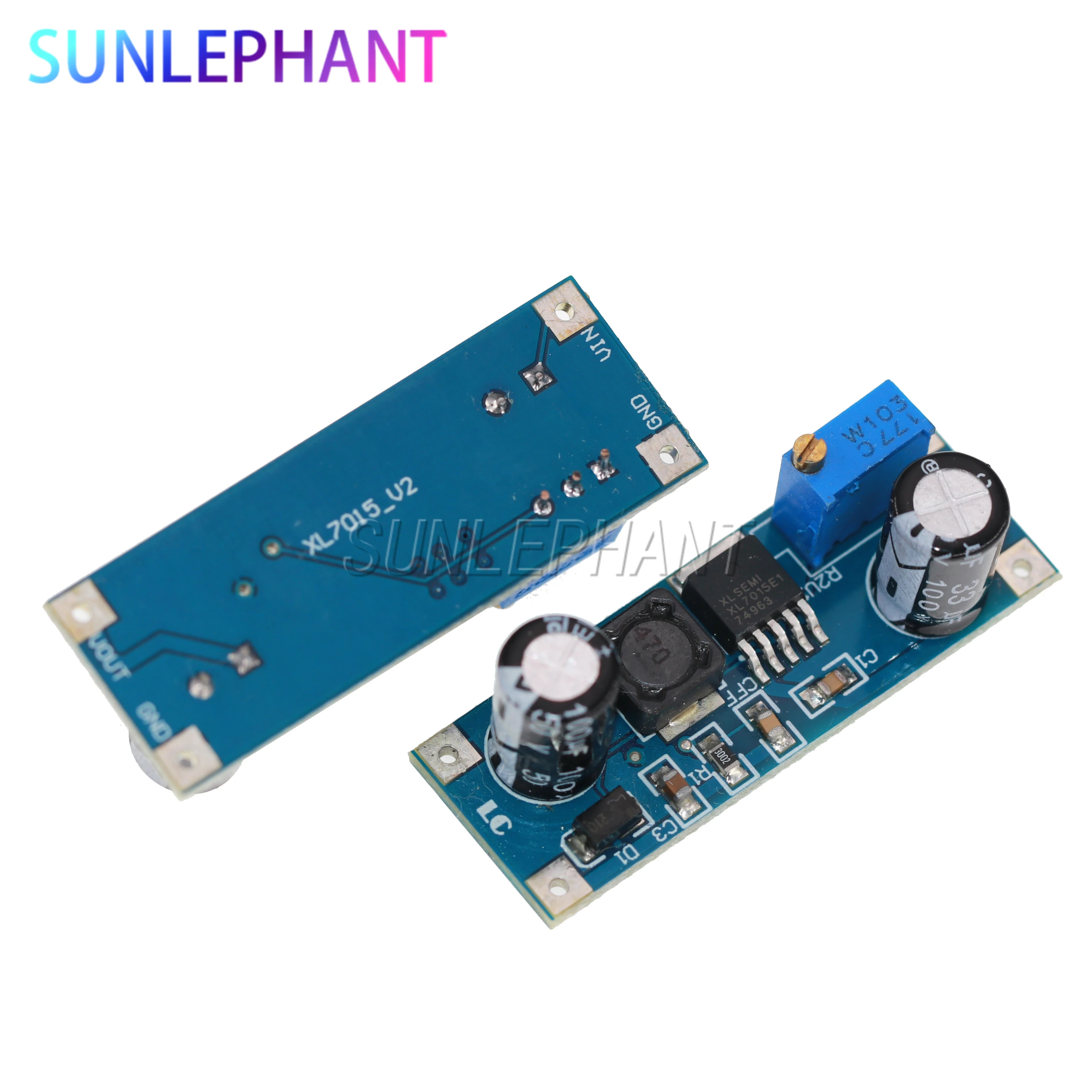Понижающий модуль XL7015 DC-DC Dc преобразователь с широким входным напряжением 5-80 в