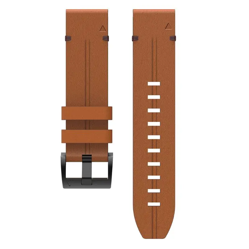 

Quick Release Watch Band Genuine Leather Wrist Strap for Gar-min Fenix 6/6 Pro