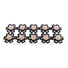 10-100 шт.лот 3 Вт светодиодный чип полного спектра с печатной платой, светодиодные светильники для выращивания, светодиодный Диод широкого спектра 400 нм-840нм для помещений