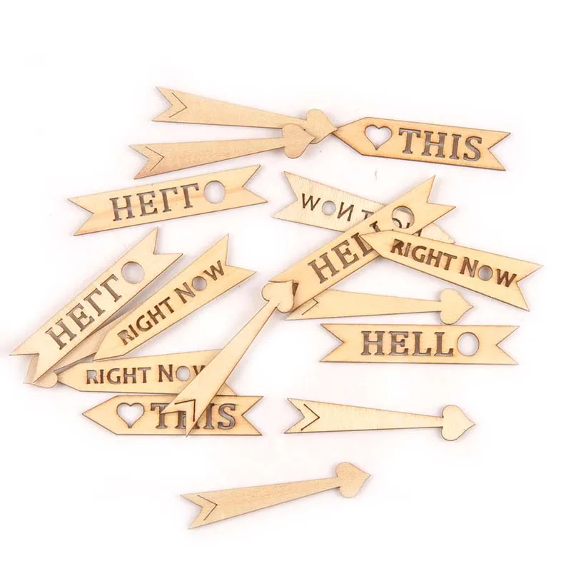 20 шт. деревянные украшения для рукоделия M2563|Поделки из дерева| |