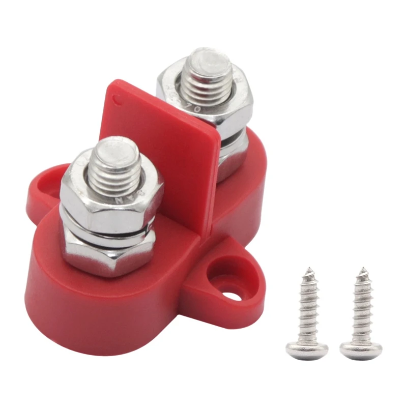 

Dual Terminal Studs with Isolating Plate M8 Heavy Duty Terminal