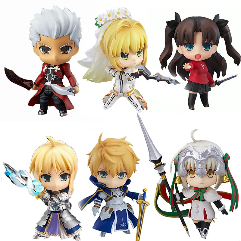 

Japanese Anime FATE Series Saber Santa Alter Movable Figurine PVC Action Figure Model Doll Toy Birthday Gift Movie Collection