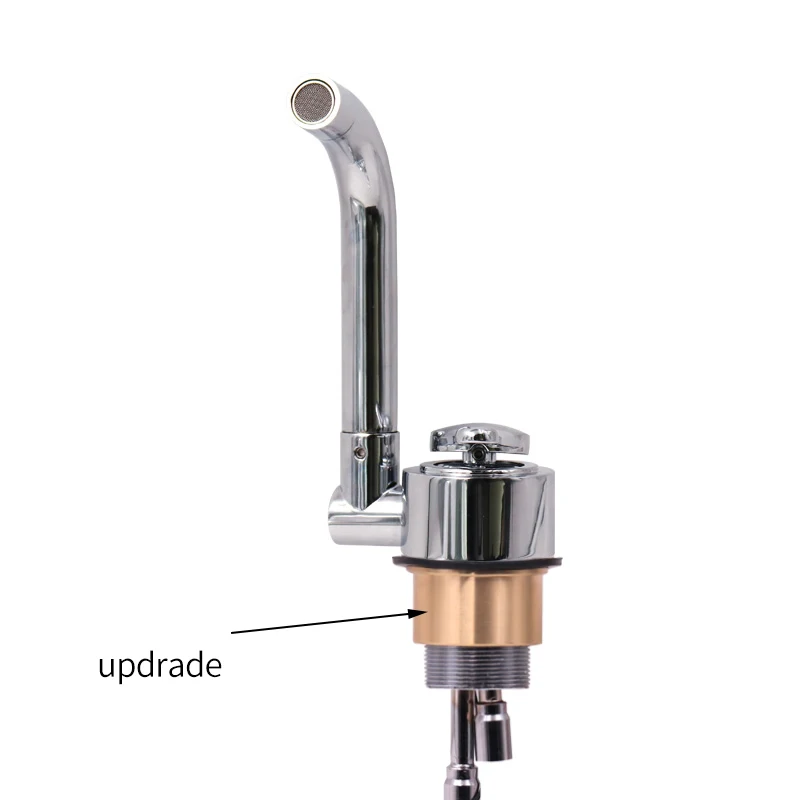 Складной смеситель для водопроводной системы RV с электрическим