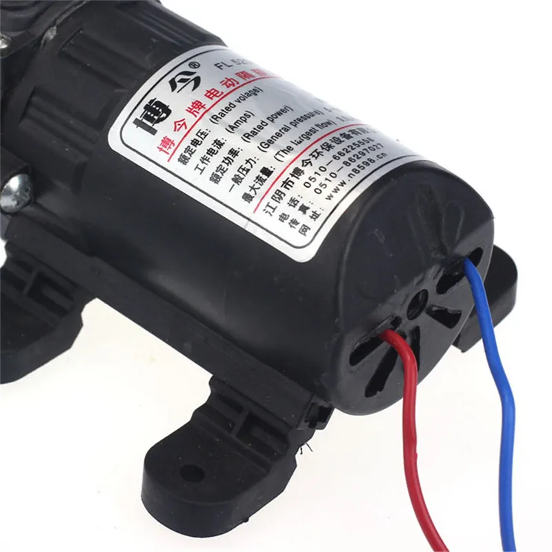 Диафрагменный насос высокого давления 36 вт маленький электрический водяной 12 в