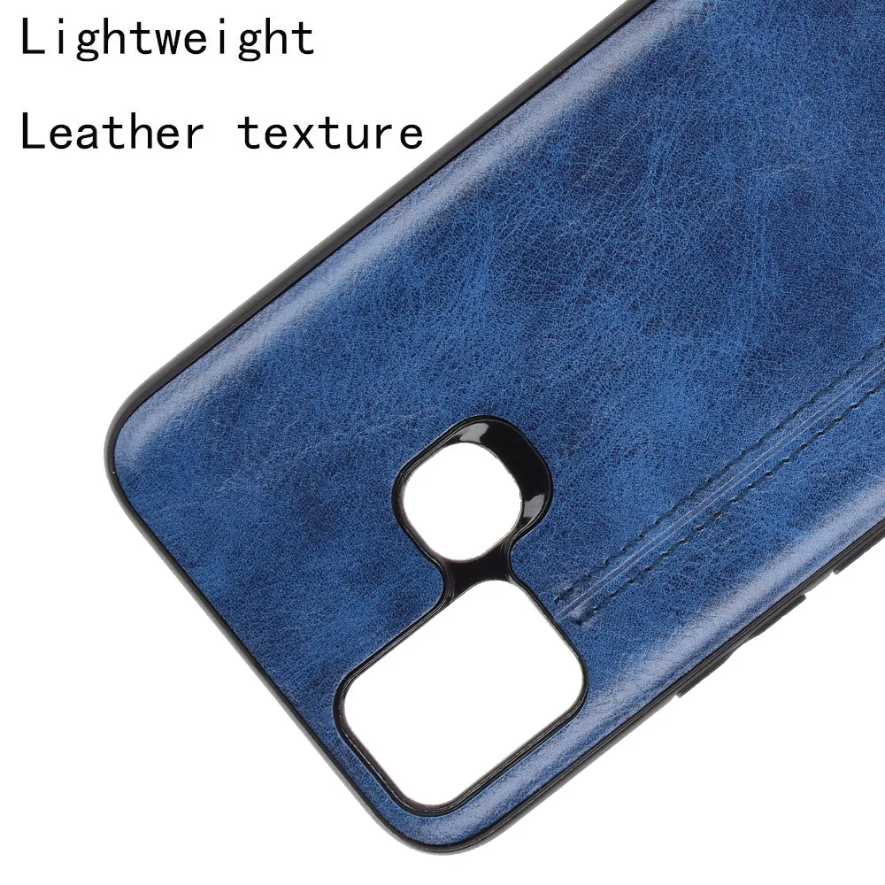 for infinix hot 10 lite case suture soft edge pu leather hard phone cover for infinix hot 10 lite case 6 6 free global shipping