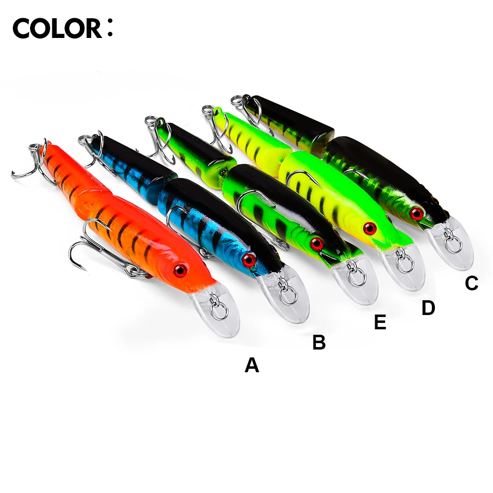 VALHALLA 1PC Jointed Minnow Fishing Lure 0.32oz 4.13&quot Hard Aritificial Bait Sinking Wobblers Trout Carp Swimbait Tackle | Спорт и