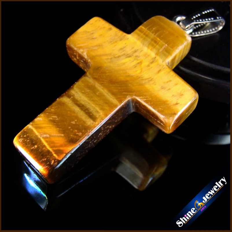 Groothandel 40X28X10 Mm Grote Kruis Ketting Natuurlijke Edelsteen Tijgeroog Cross Hangers Bedels Fit Kettingen sieraden Maken GS219 Groothandel 40X28X10 Mm Grote Kruis Ketting Natuurlijke Edelsteen Tijgeroog Cross Hangers Bedels Fit Kettingen sieraden Maken GS219