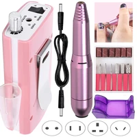 35000rpm rechargeable nail drill machine portable manicure drill pedicure drill professional nail drill machine nail drill tool