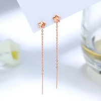 sa silverage tassel long valentines day activities gifts 18k gold earrings simple women 18k venus earrings rose gold ear chain